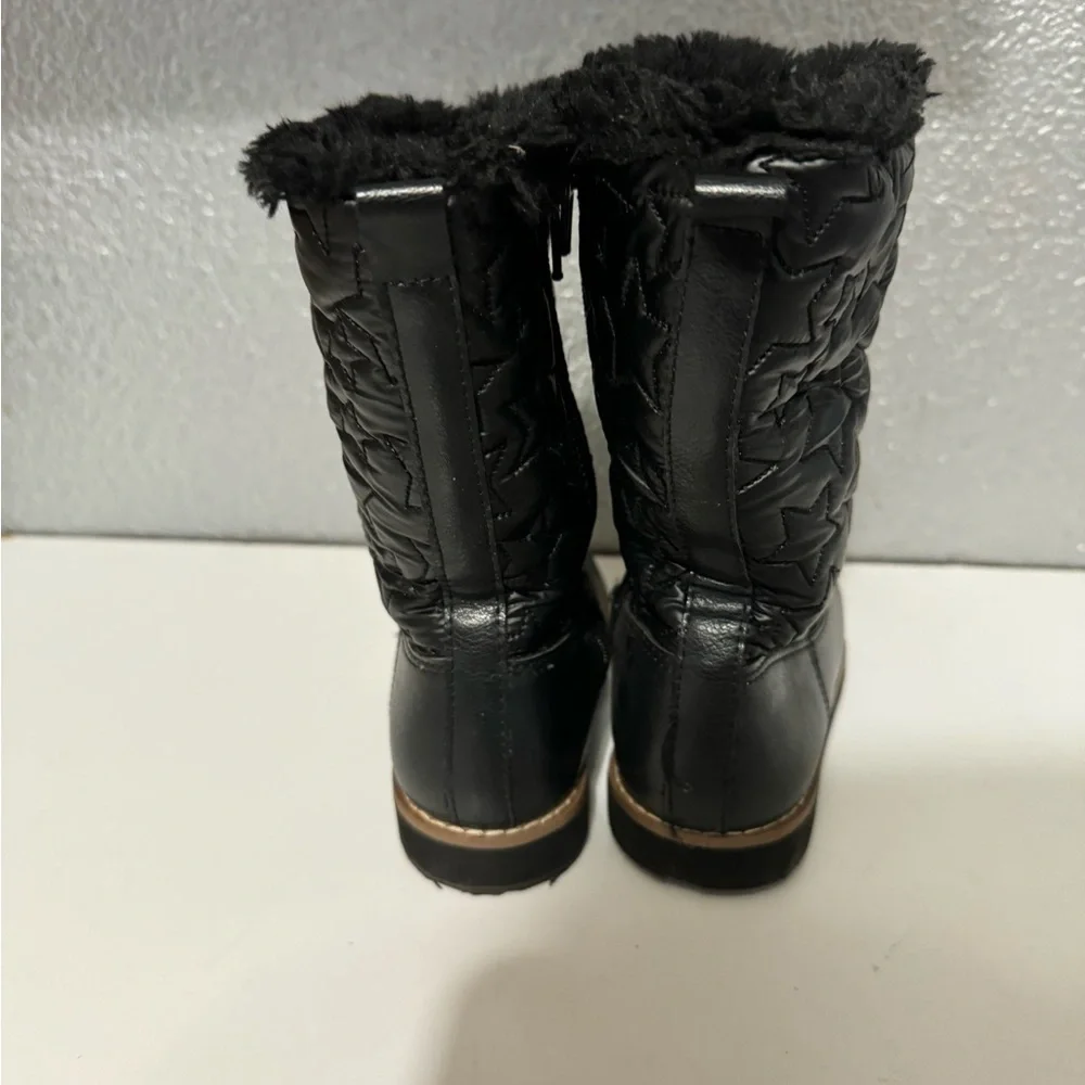 H&M Girls Black fashion winter boots size 9